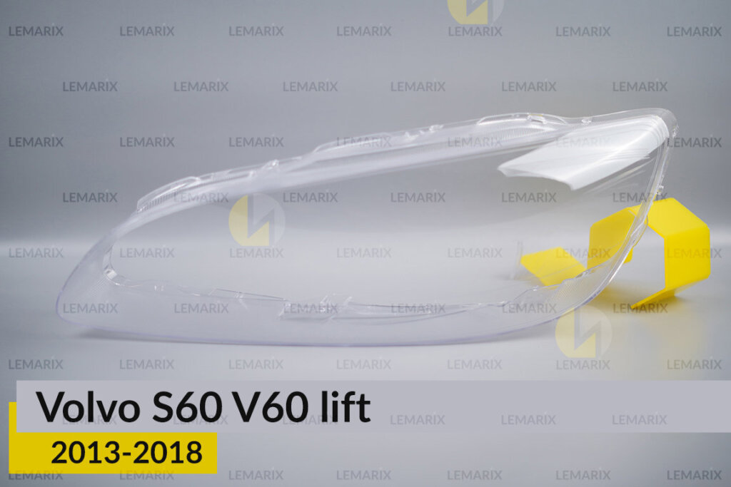 Скло фари Volvo S60 V60 (2013-2018)