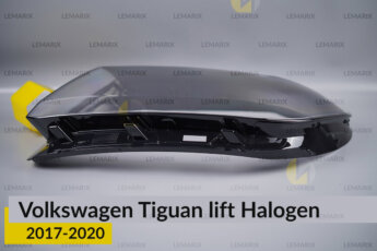 Скло фари VW Volkswagen Tiguan Halogen