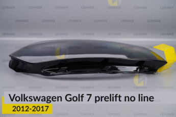 Скло фари VW Volkswagen Golf 7