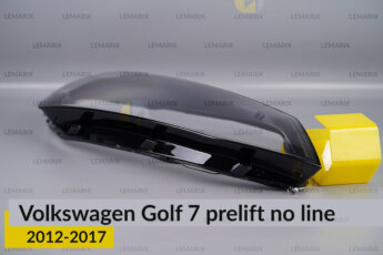 Скло фари VW Volkswagen Golf 7