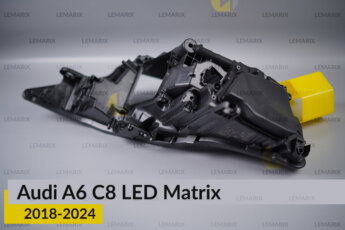 Корпус фари Audi A6 C8 LED Matrix