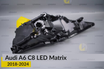 Корпус фари Audi A6 C8 LED Matrix