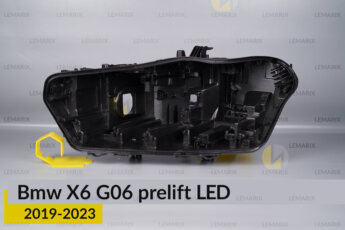 Корпус фари BMW X6 G06 LED (2019-2023)