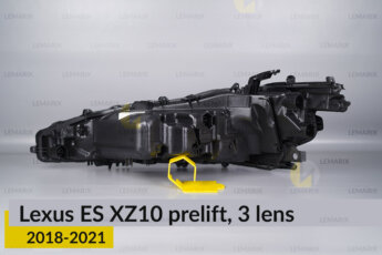 Корпус фари Lexus ES ES250 ES300 ES350
