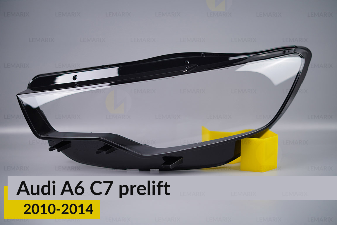 Стекло фары Audi A6 C7 (2010-2014)