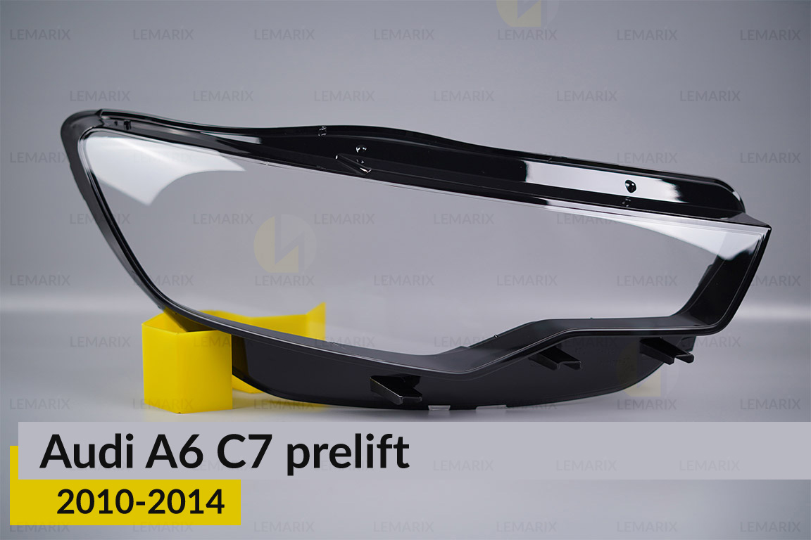 Стекло фары Audi A6 C7 (2010-2014)