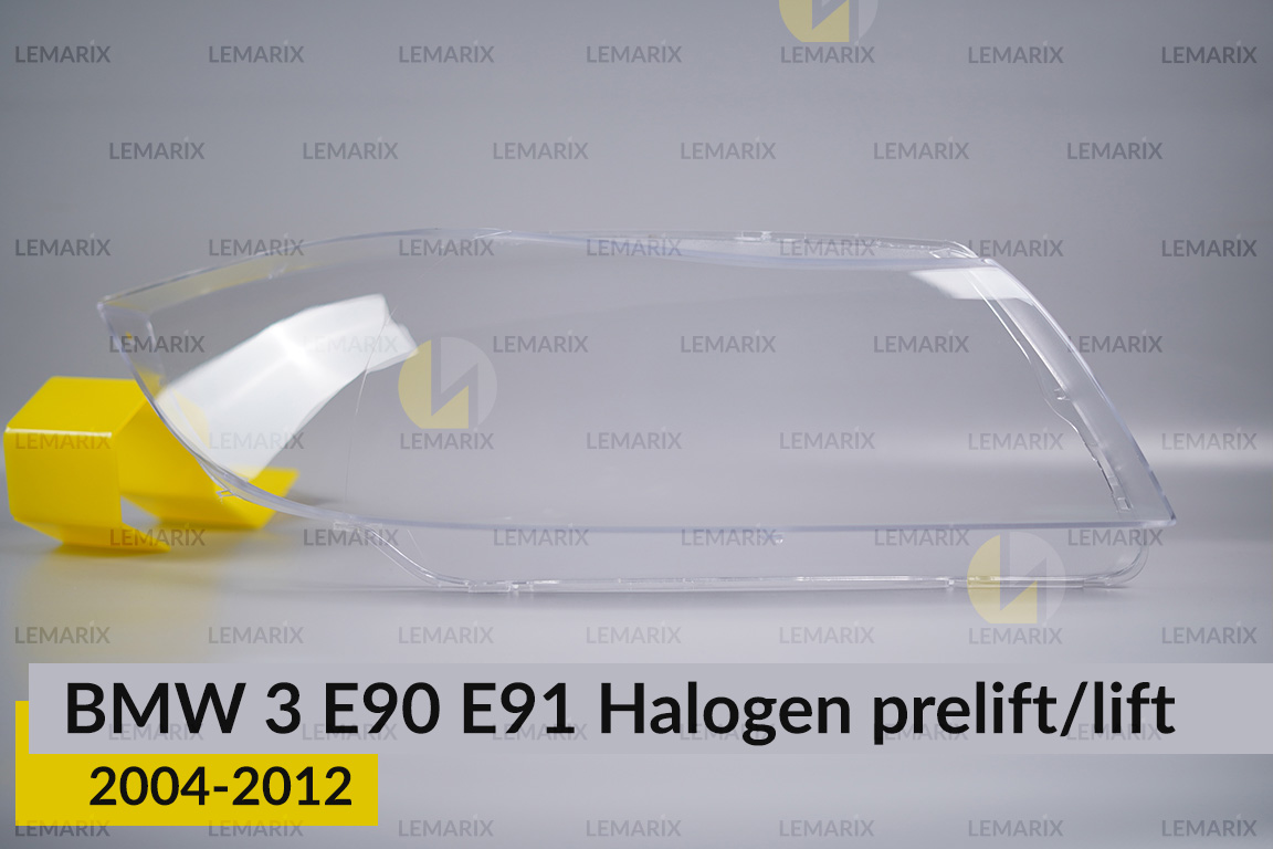 Стекло фары BMW 3 E90 E91 Halogen