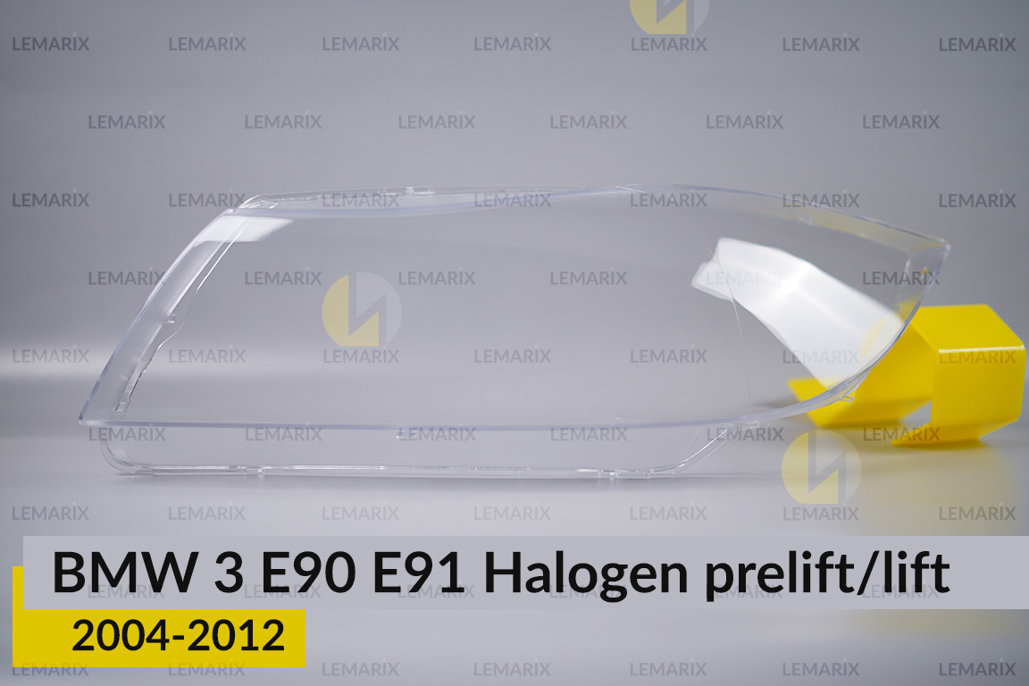 Стекло фары BMW 3 E90 E91 Halogen