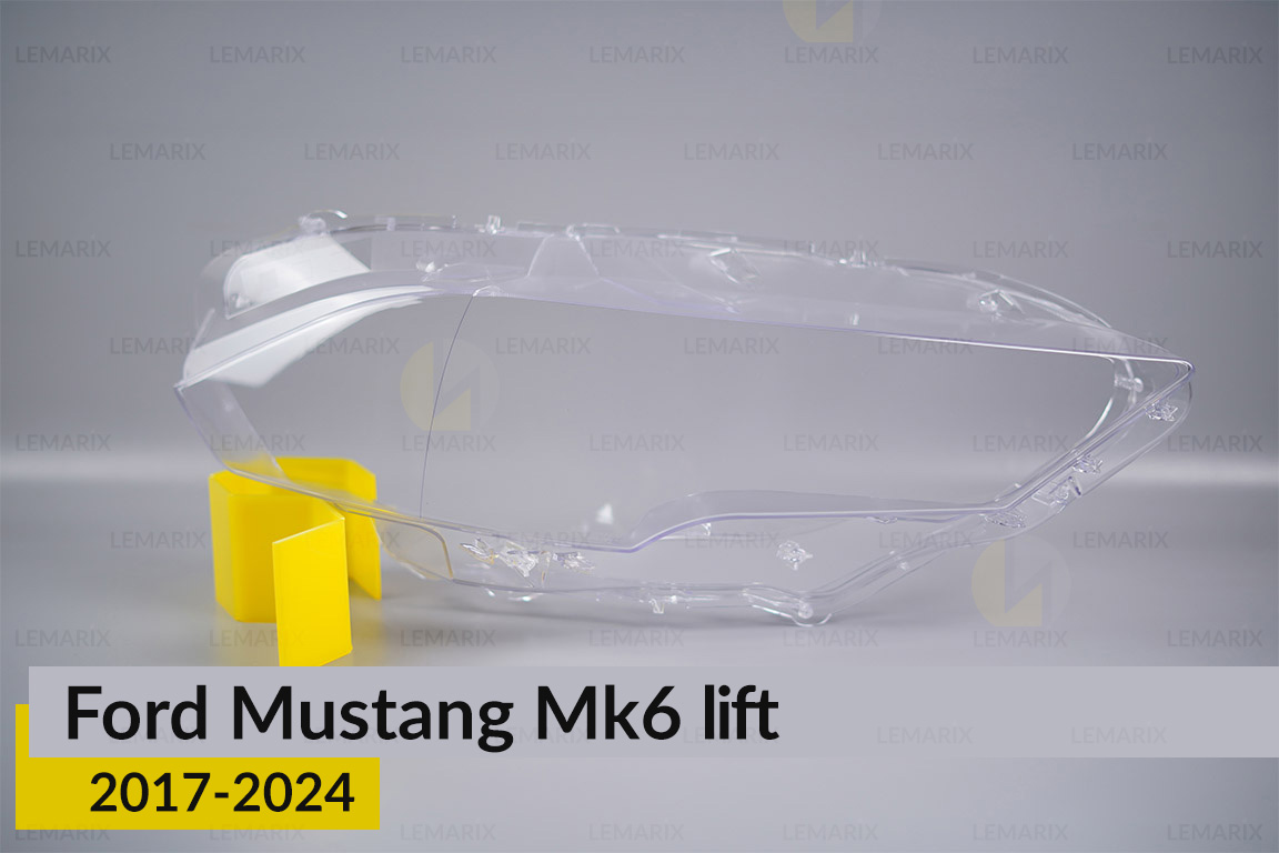 Скло фари Ford Mustang Mk6 (2017-2024)