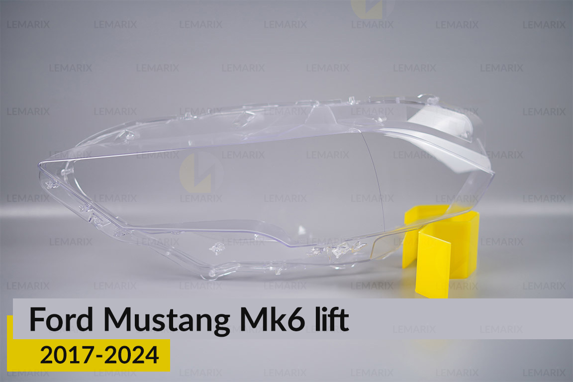 Скло фари Ford Mustang Mk6 (2017-2024)