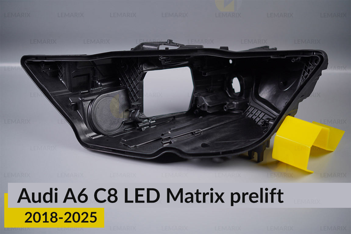 Корпус фары Audi A6 C8 LED Matrix
