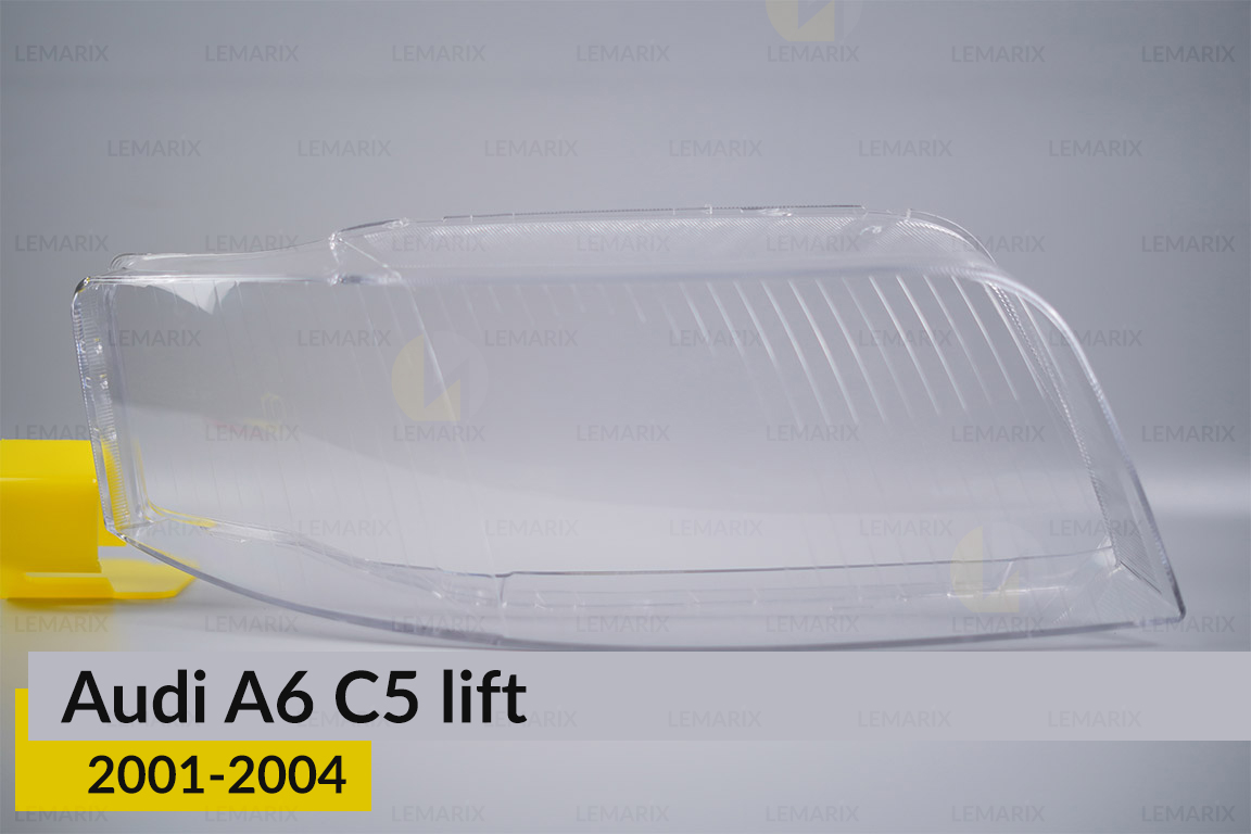 Скло фари Audi A6 C5 (2001-2004) рест