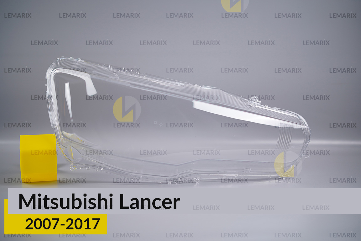 Скло фари Mitsubishi Lancer (2007-2017)