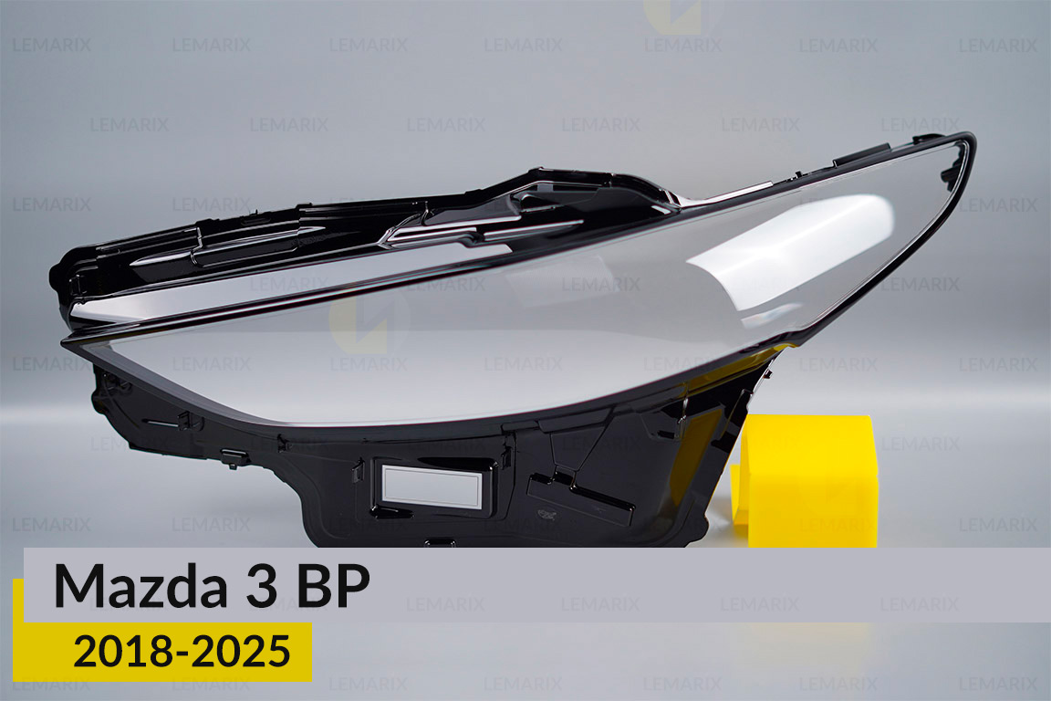 Скло фари Mazda 3 BP (2018-2024) ліве