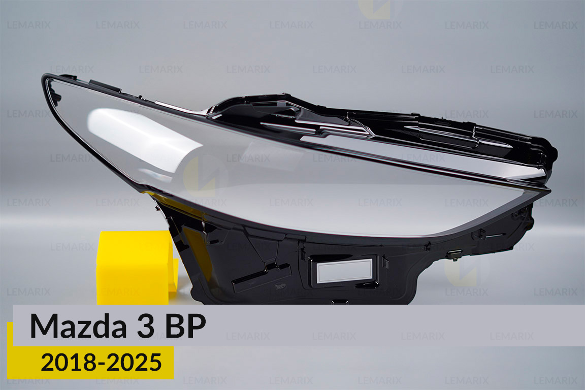 Скло фари Mazda 3 BP (2018-2024)