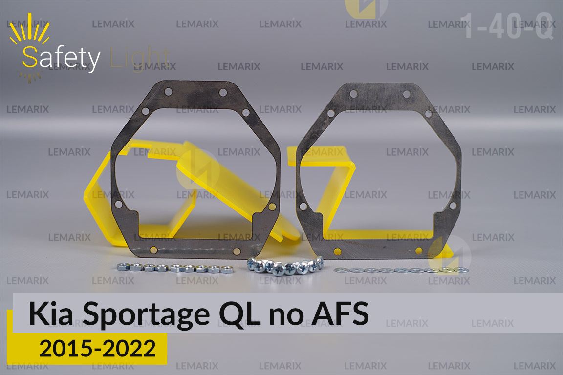 Переходная рамка для Kia Sportage QL no AFS (2015-2022)