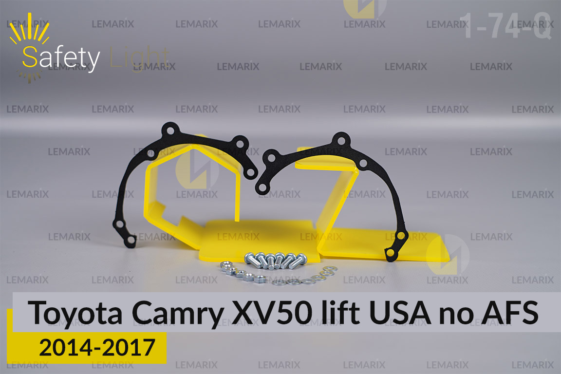 Перехідна рамка для Toyota Camry XV50 USA no AFS (2014-2017) рест