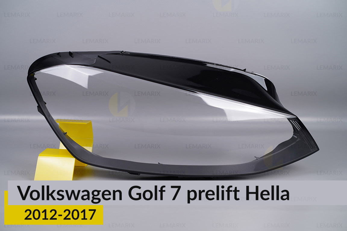 Скло фари VW Volkswagen Golf 7 Hella