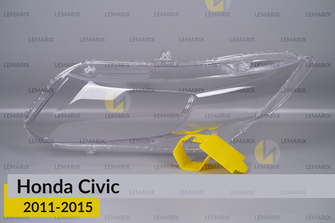 Скло фари Honda Civic (2011-2015) ліве