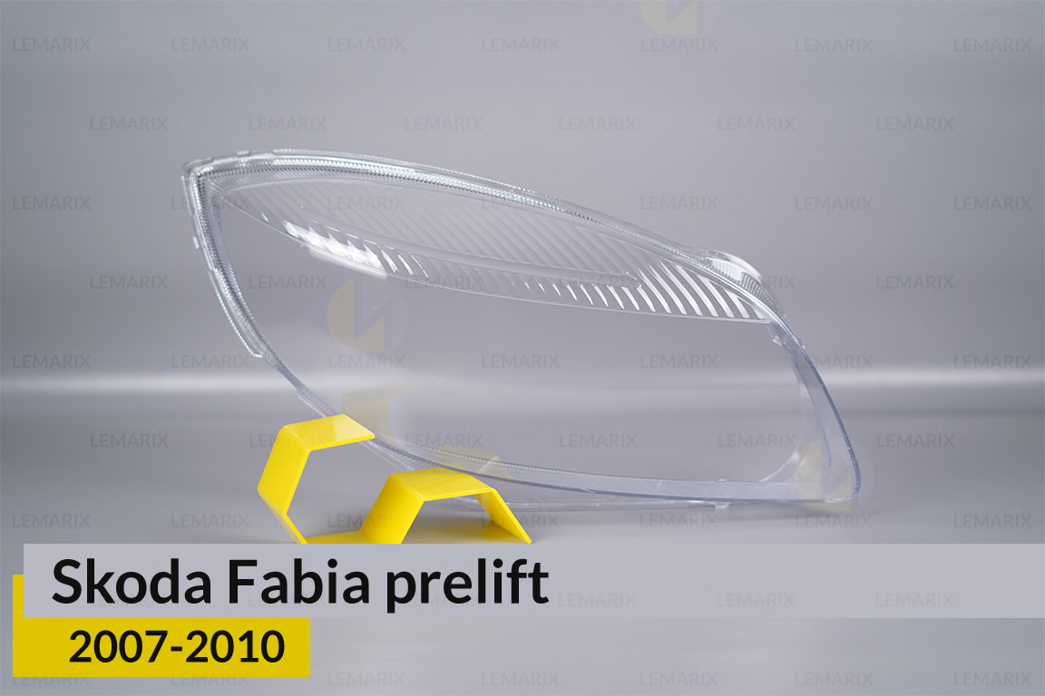 Стекло фары Skoda Fabia (2007-2010)