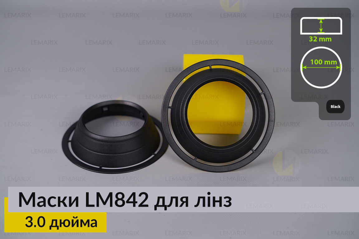 Маски LM842 для лінз авто 3.0