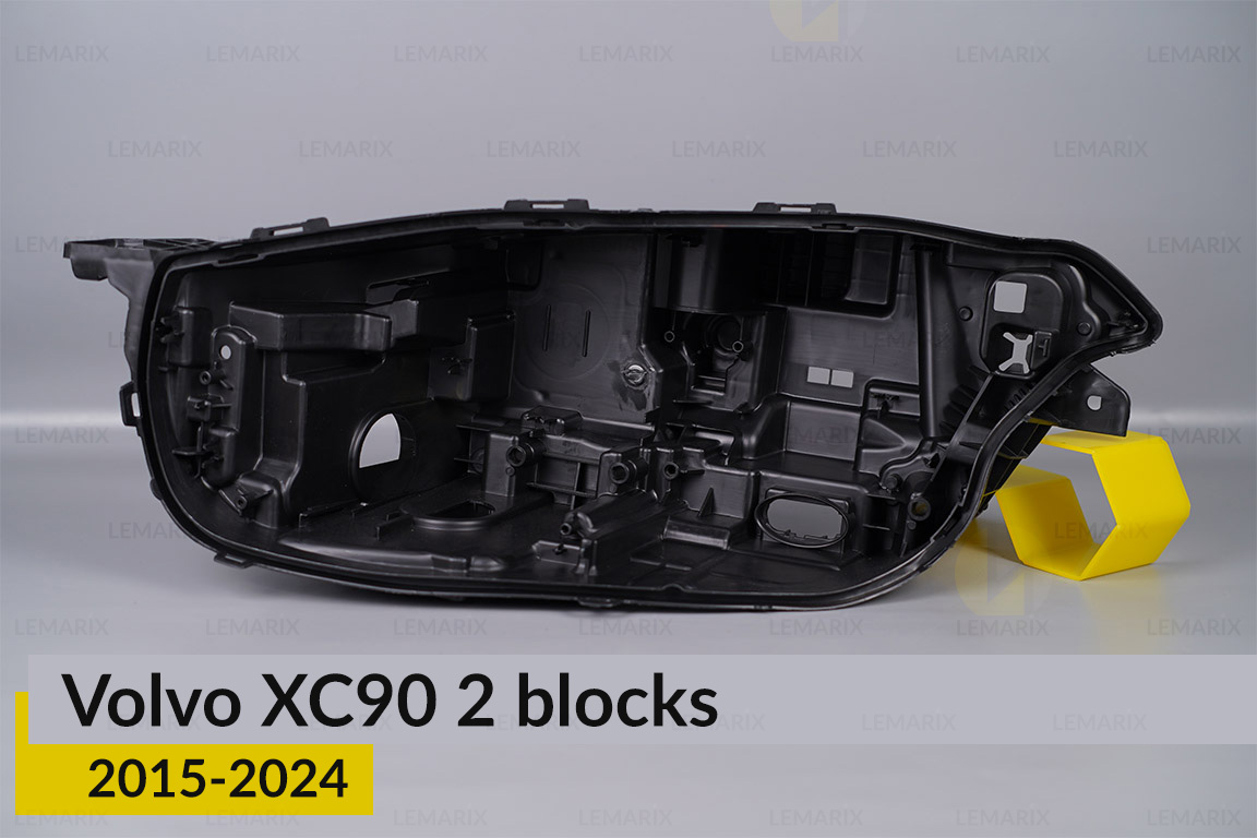 Корпус фары Volvo XC90 2 линзы