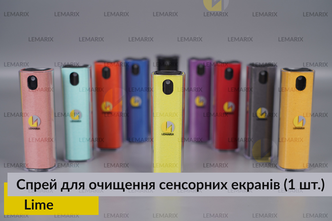 Портативный спрей для очистки сенсорных экранов Lime Lemarix