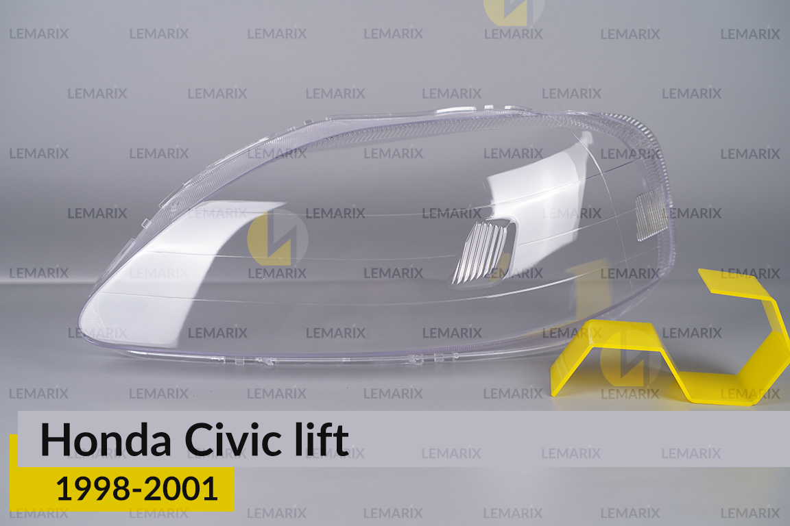 Скло фари Honda Civic (1998-2001)