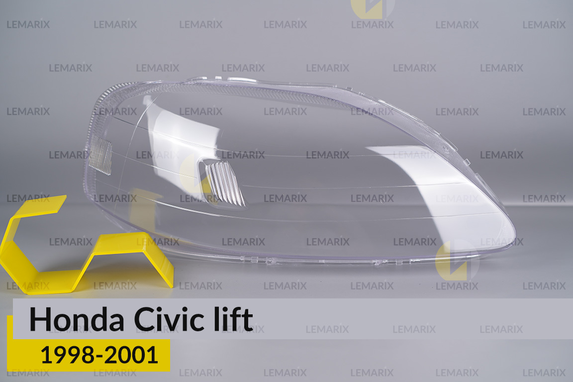 Скло фари Honda Civic (1998-2001)