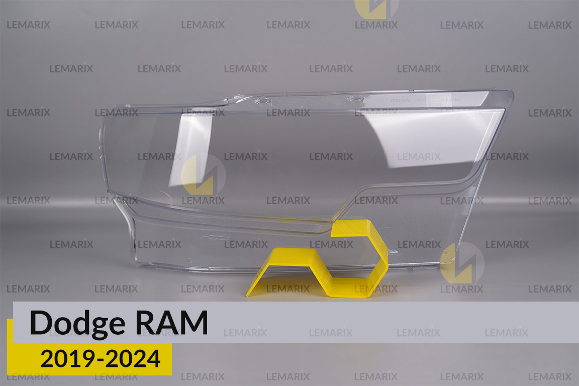 Скло фари Dodge RAM (2019-2024) праве