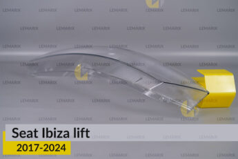 Скло фари Seat Ibiza (2017-2024)
