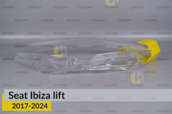 Скло фари Seat Ibiza (2017-2024)