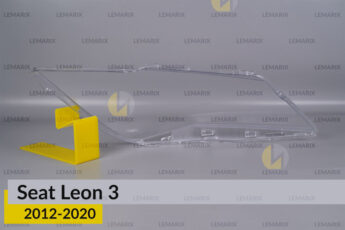 Скло фари Seat Leon (2012-2020) ліве-1