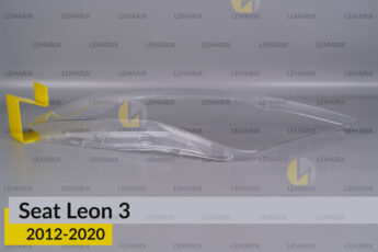 Скло фари Seat Leon (2012-2020) ліве-3