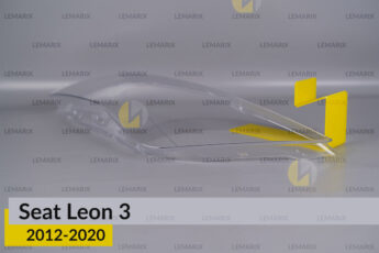 Скло фари Seat Leon (2012-2020) ліве-7