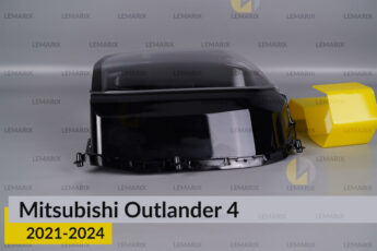Скло фари Mitsubishi Outlander 4