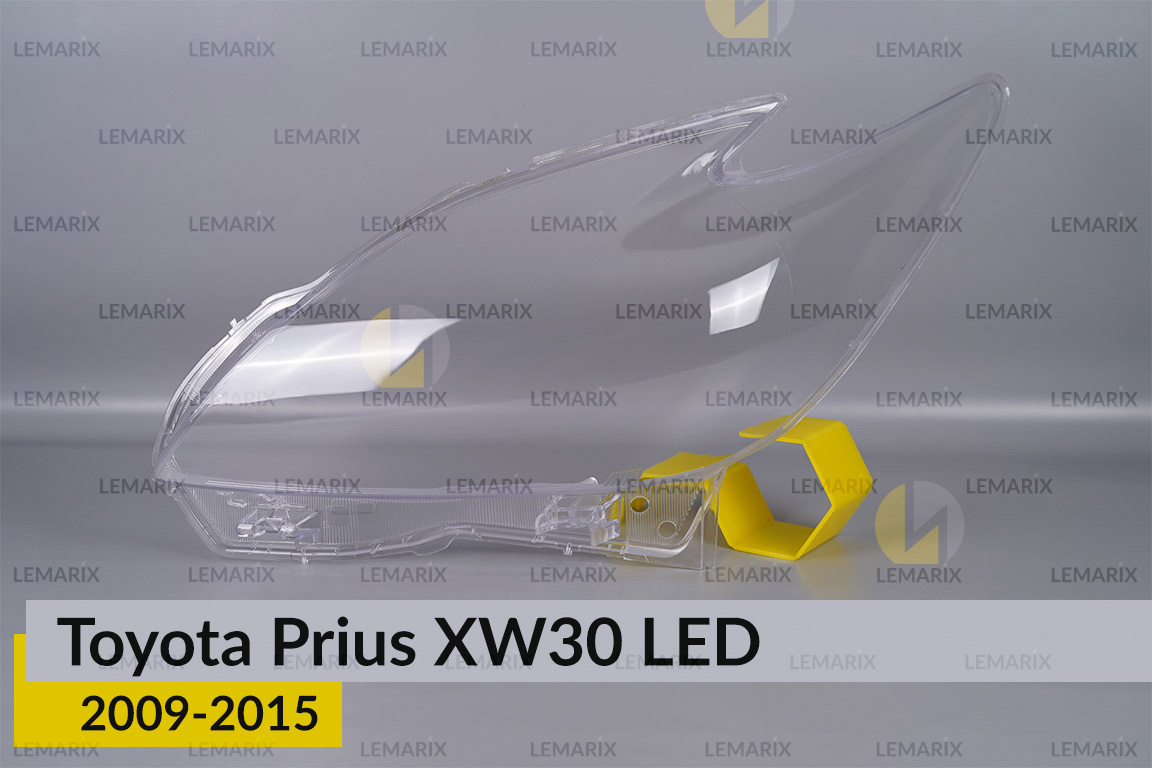 Скло фари Toyota Prius XW30 LED
