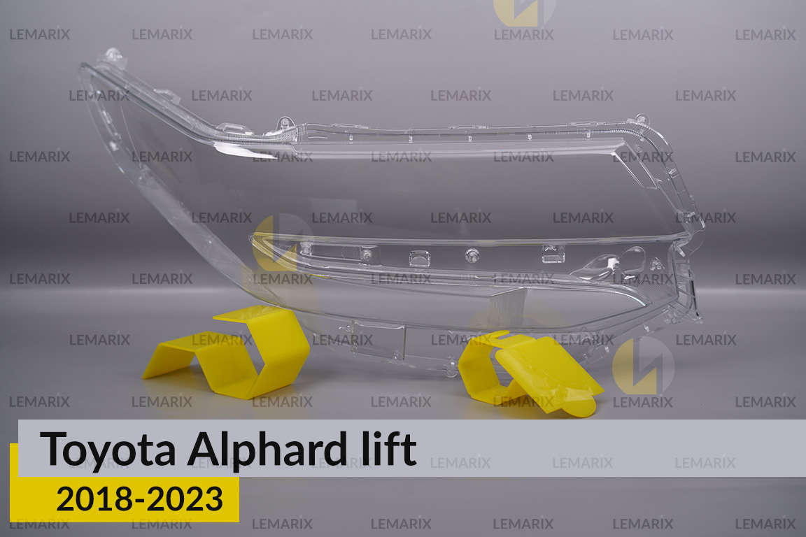 Скло фари Toyota Alphard AH30 (2018-2023)