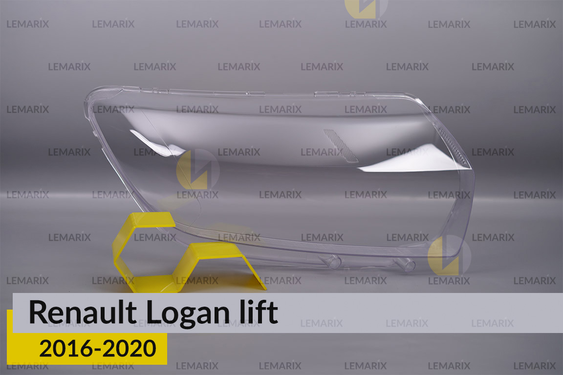 Скло фари Renault Logan (2016-2020)