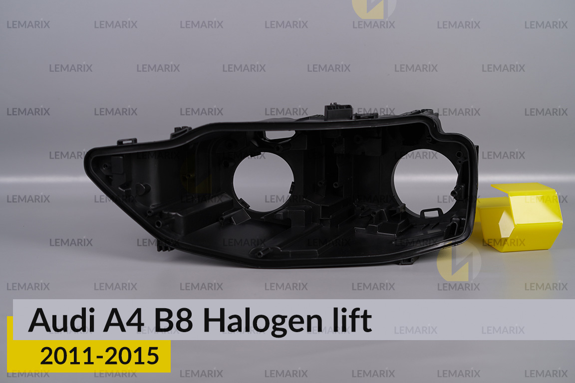 Корпус фари Audi A4 B8 Halogen