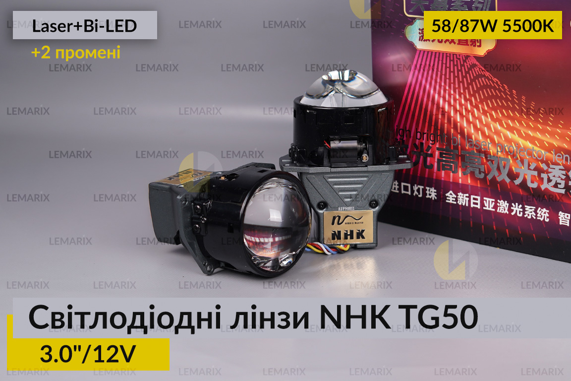 Світлодіодні лінзи NHK TG50