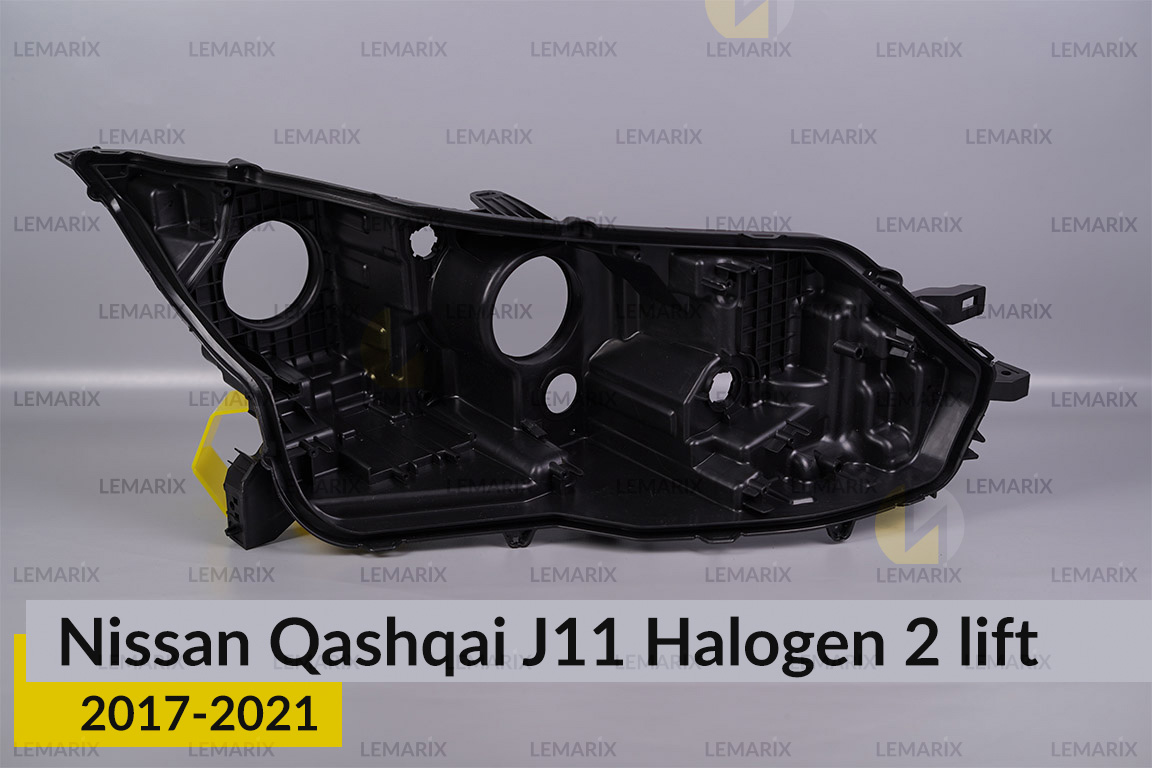 Корпус фары Nissan Qashqai J11 Halogen