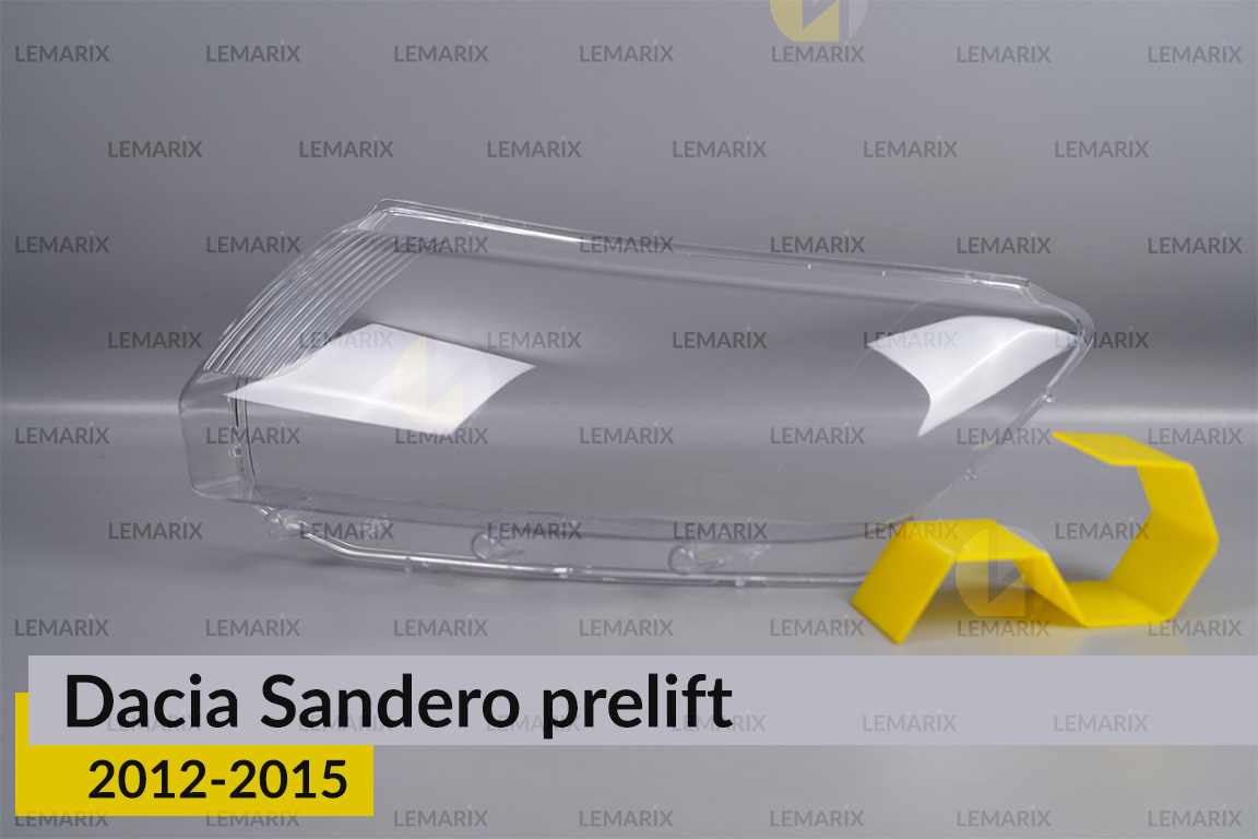 Скло фари Dacia Sandero (2012-2015)