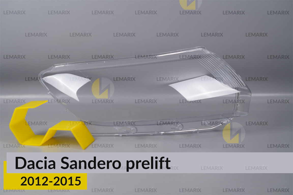Скло фари Dacia Sandero (2012-2015)