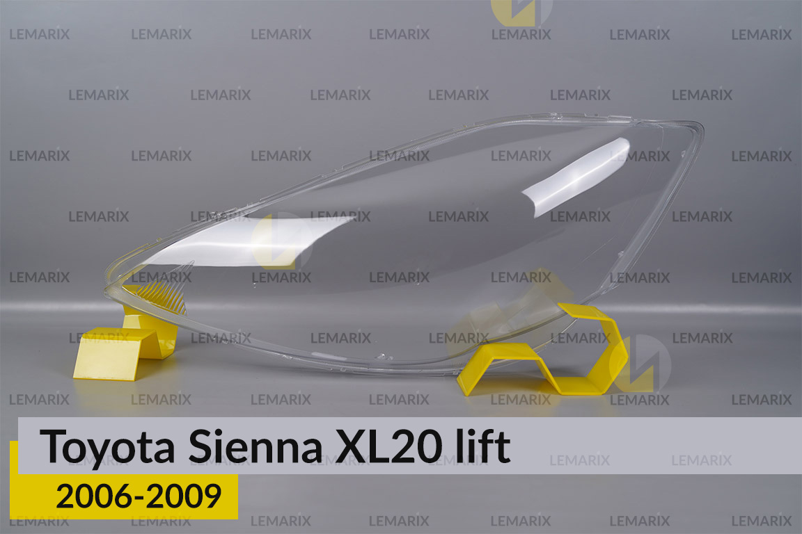Скло фари Toyota Sienna XL20 (2006-2009)