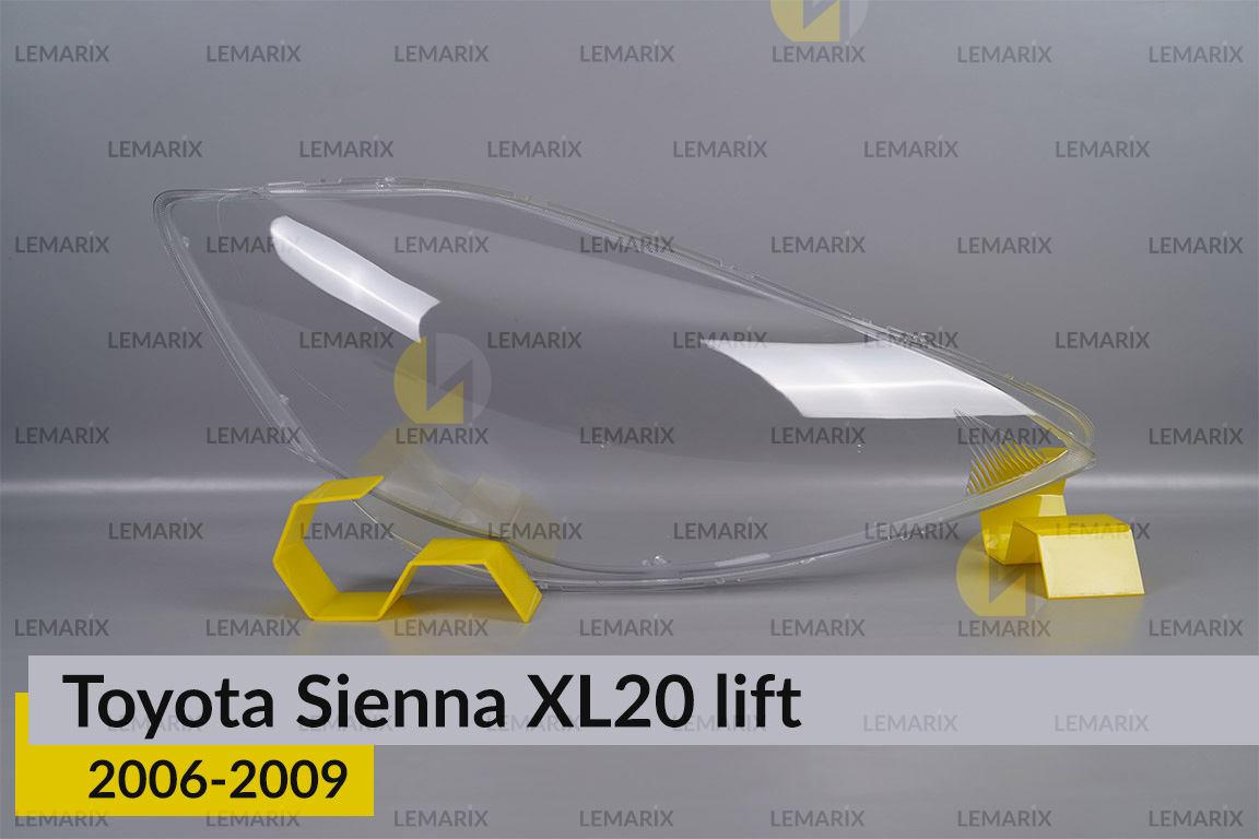Скло фари Toyota Sienna XL20 (2006-2009)