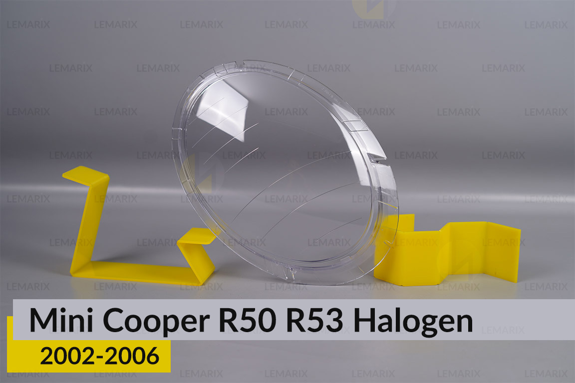 Скло фари Mini Cooper R50 R53 Halogen
