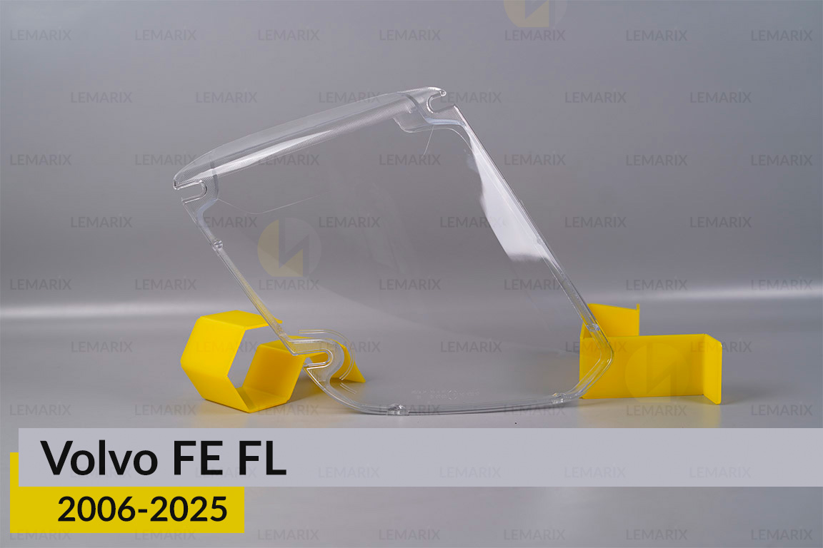 Скло фари Volvo FE FL (2006-2025) ліве