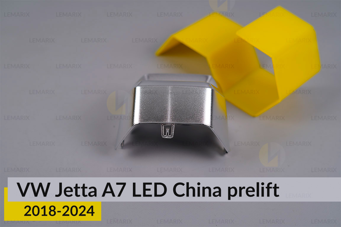 Хромированная маска линзы