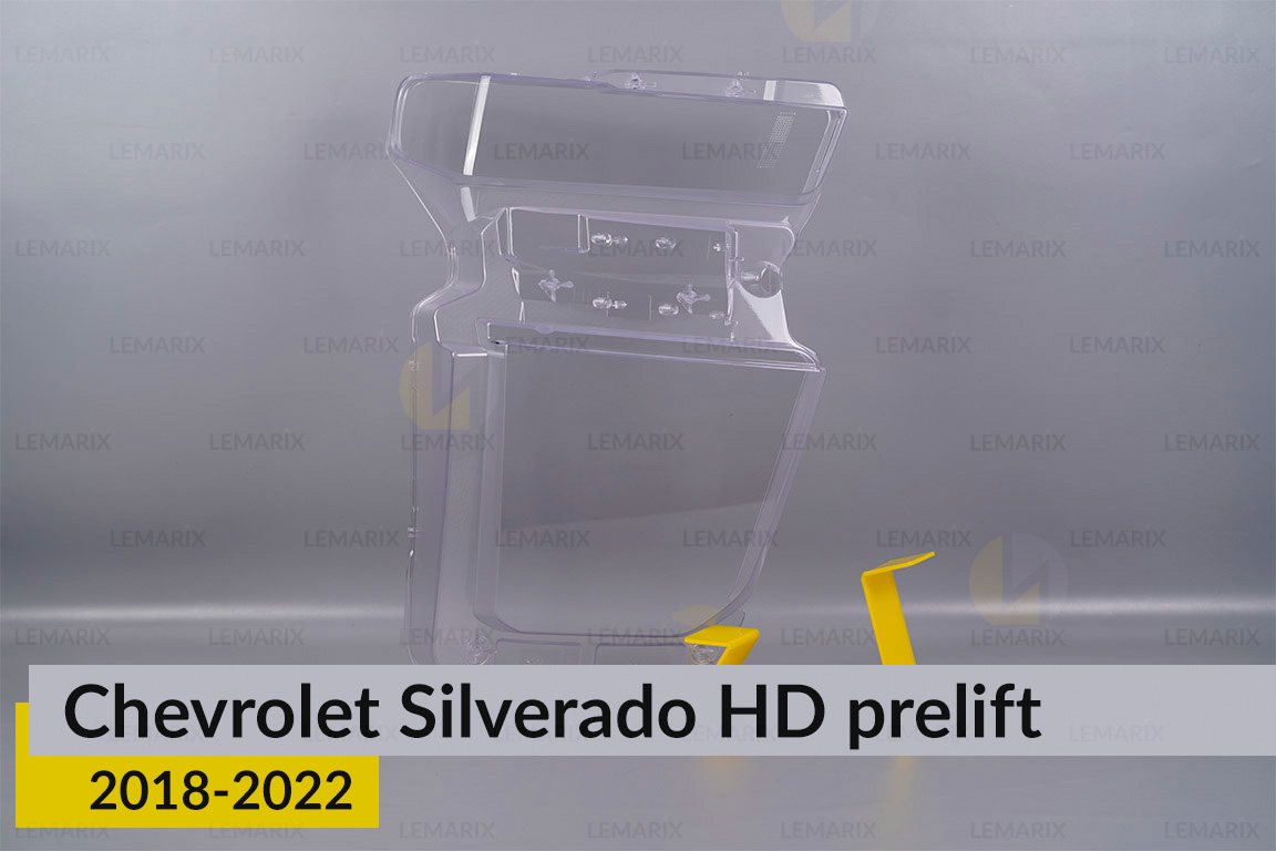 Скло фари Chevrolet Silverado HD